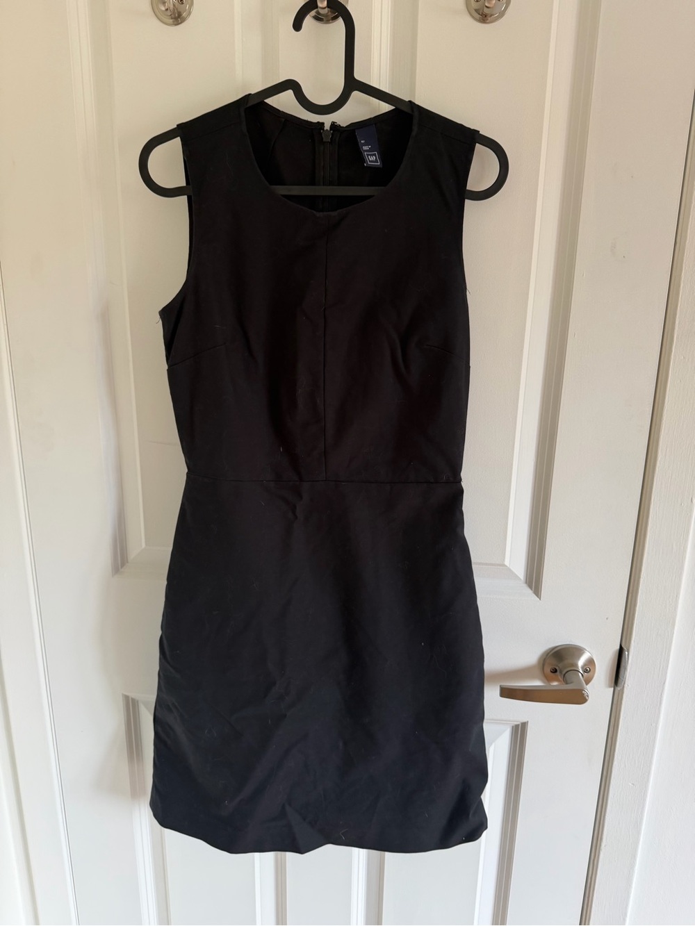GAP Black Sleeveless Sheath Dress